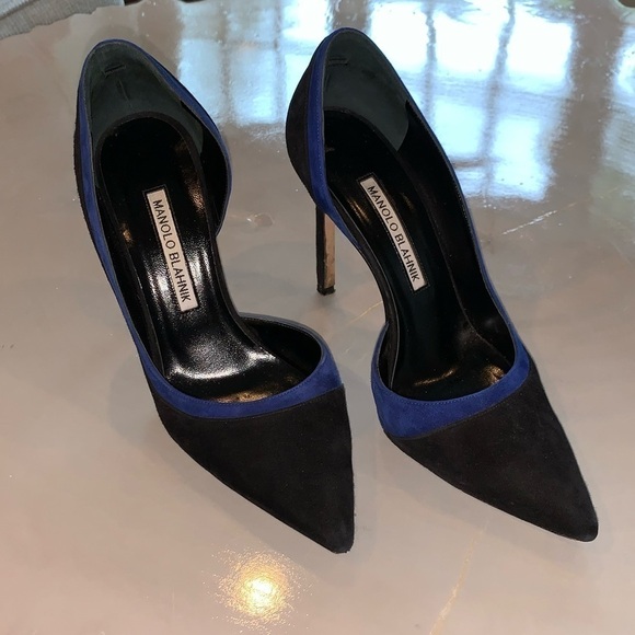 MANOLO Blahnik ‘Colette’ Half d’Orsay Pump - Picture 2 of 9